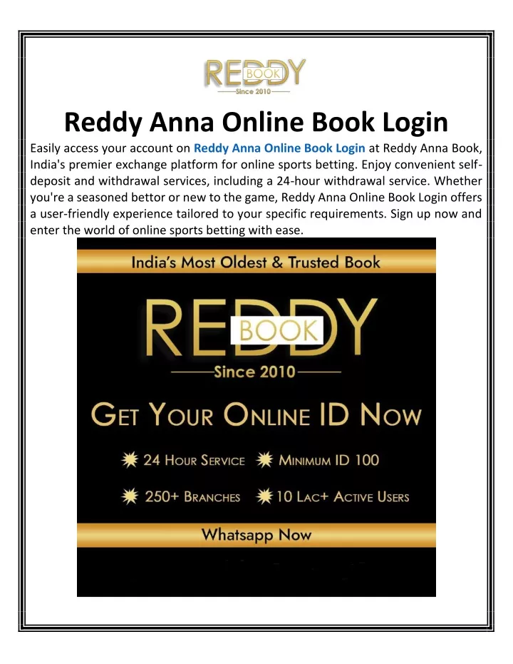 reddy anna online book login easily access your