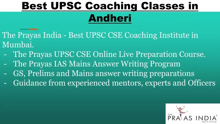 best upsc coaching classes in andheri