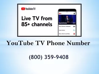 Fix YouTube TV Unauthorized Charges | Call (800) 359-9408