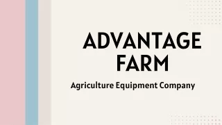 Advantage Farm pdf