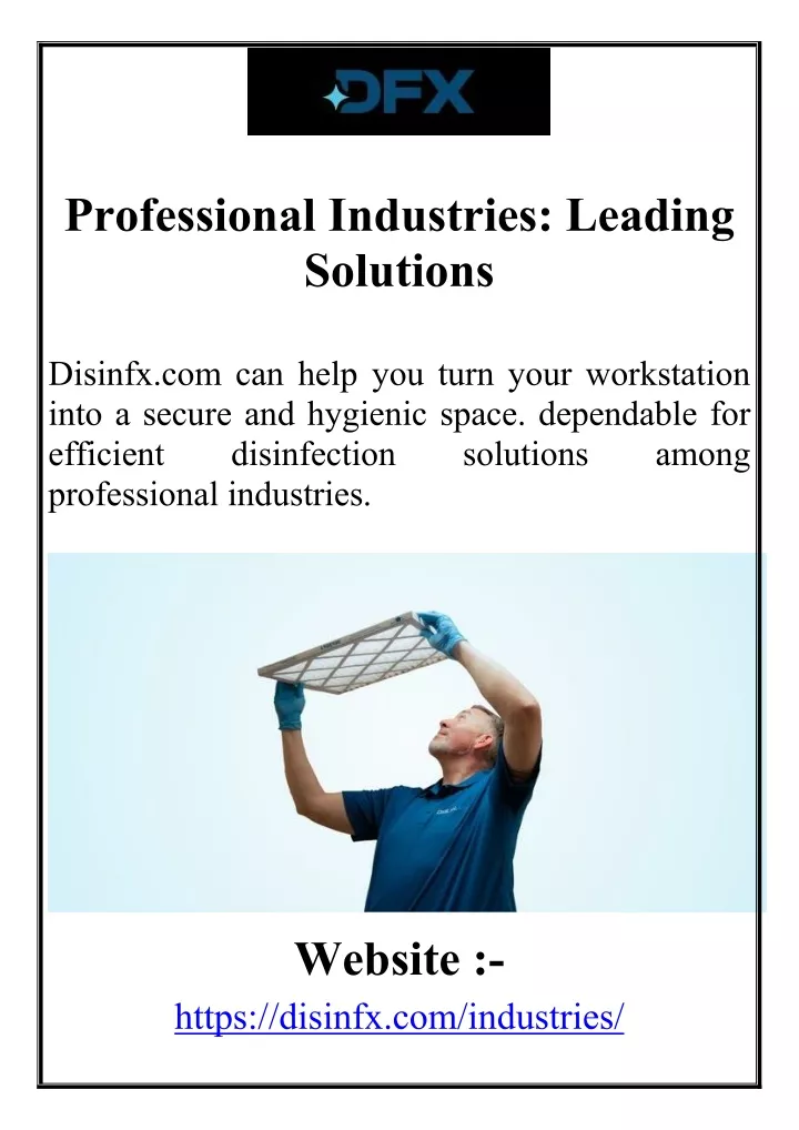 professional industries leading solutions