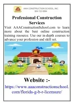 Professional Construction Services - slide 1