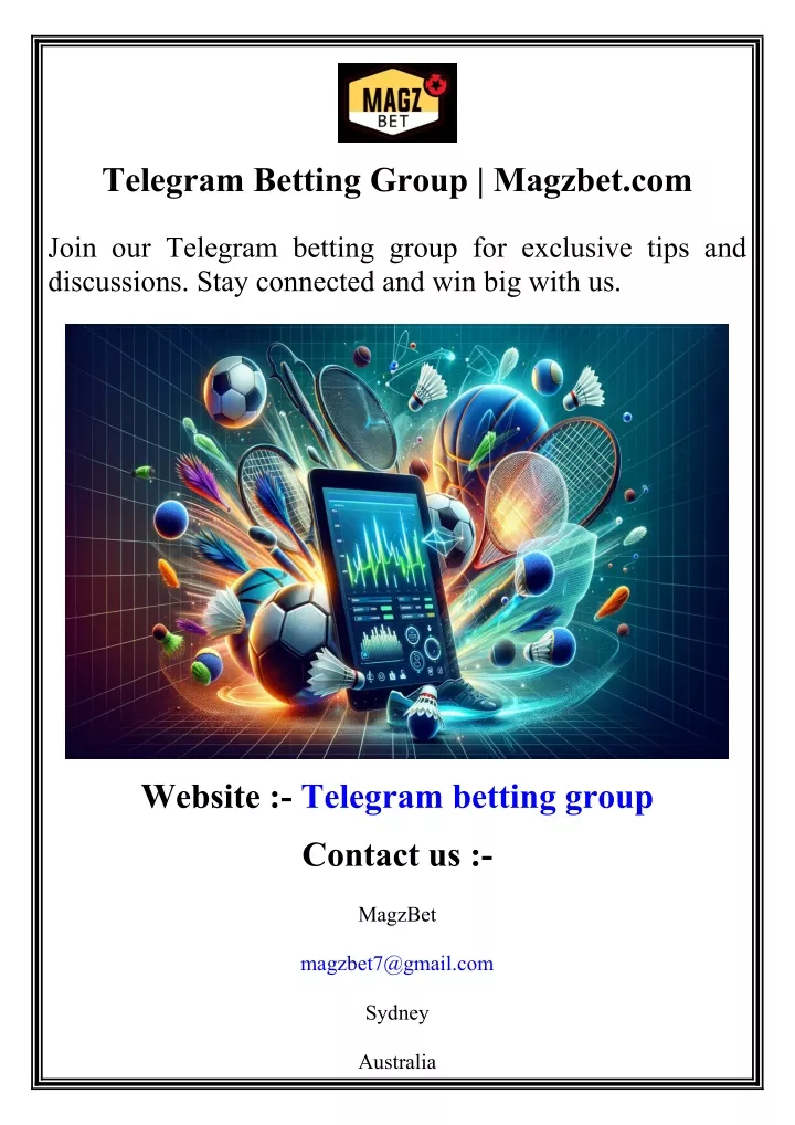 telegram betting group magzbet com