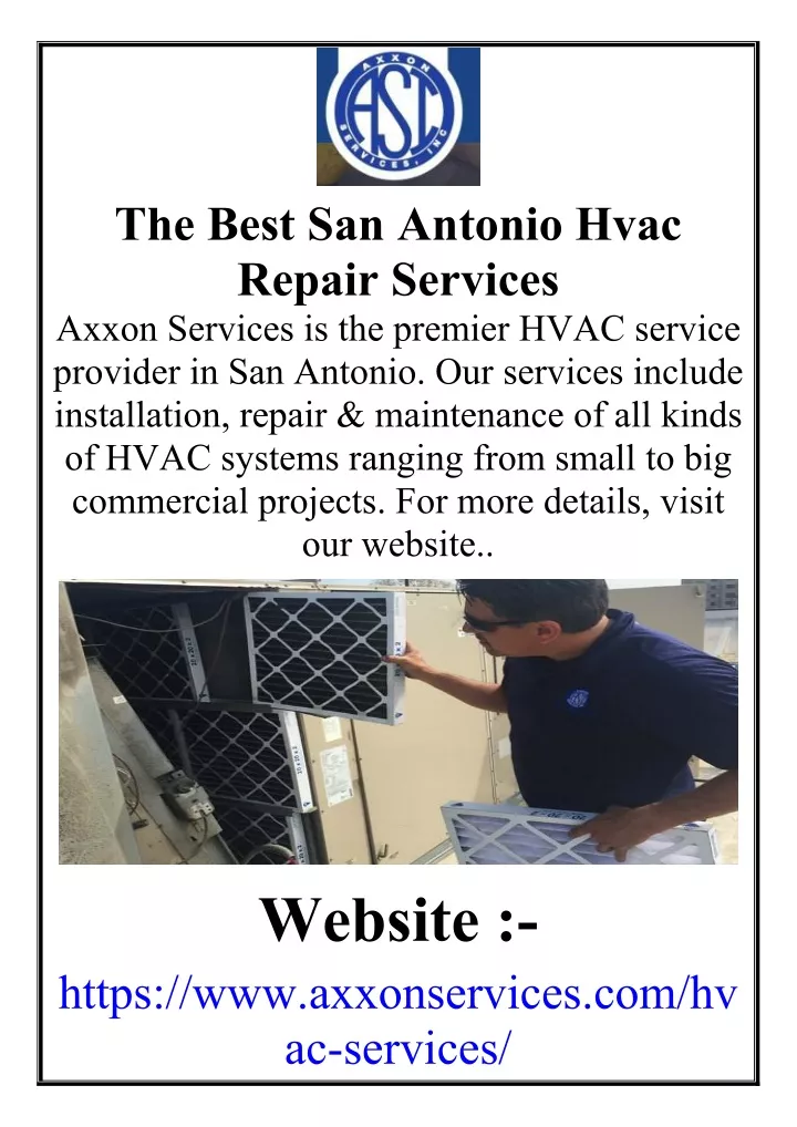 the best san antonio hvac repair services axxon