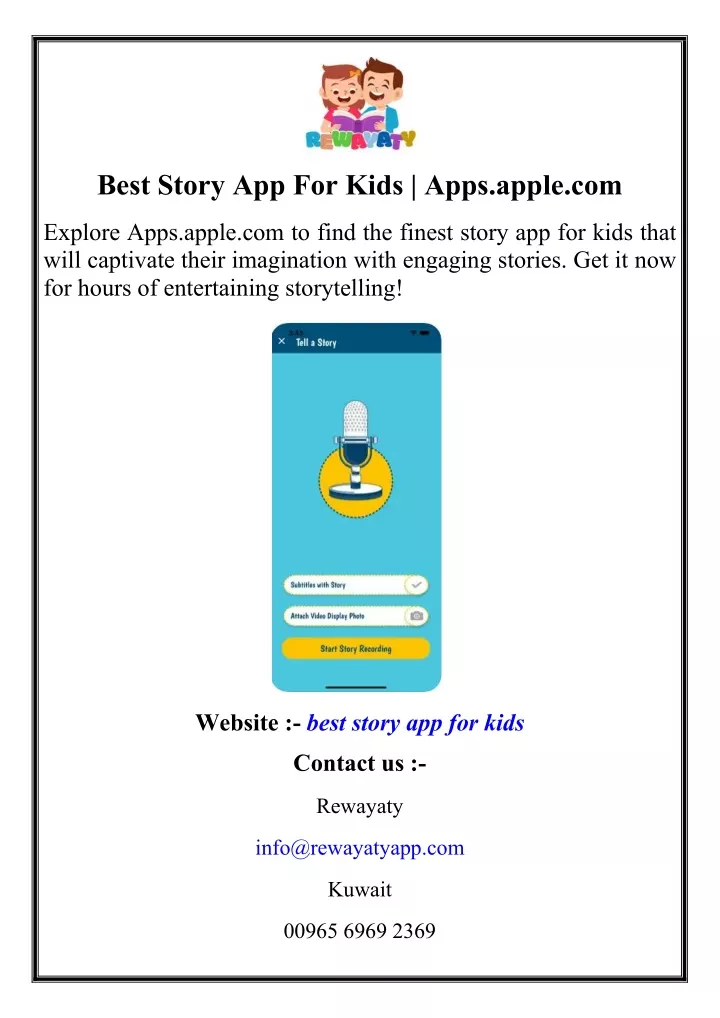 best story app for kids apps apple com