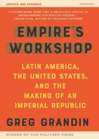 [PDF⚡READ❤ONLINE]  Empire's Workshop (Updated and Expanded Edition): Latin America, the United