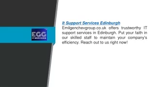 It Support Services Edinburgh  Emilgenchevgroup.co.uk