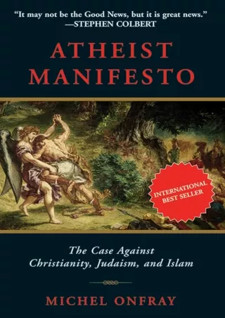 ⚡Read✔[PDF]  Atheist Manifesto: The Case Against Christianity, Judaism, and Islam