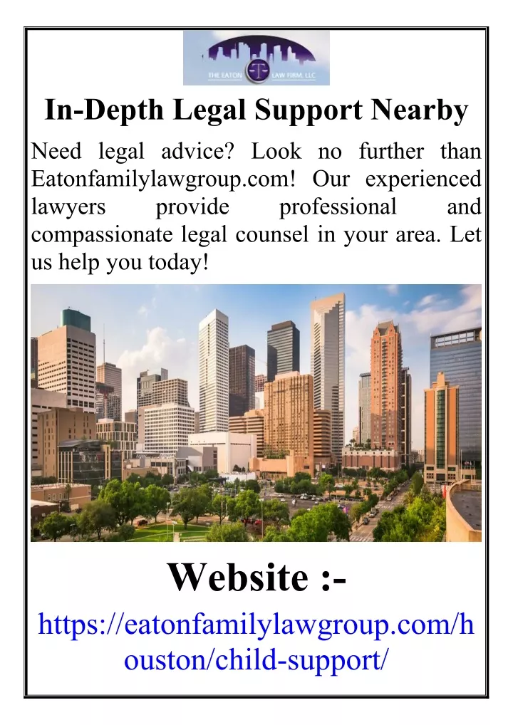 in depth legal support nearby need legal advice