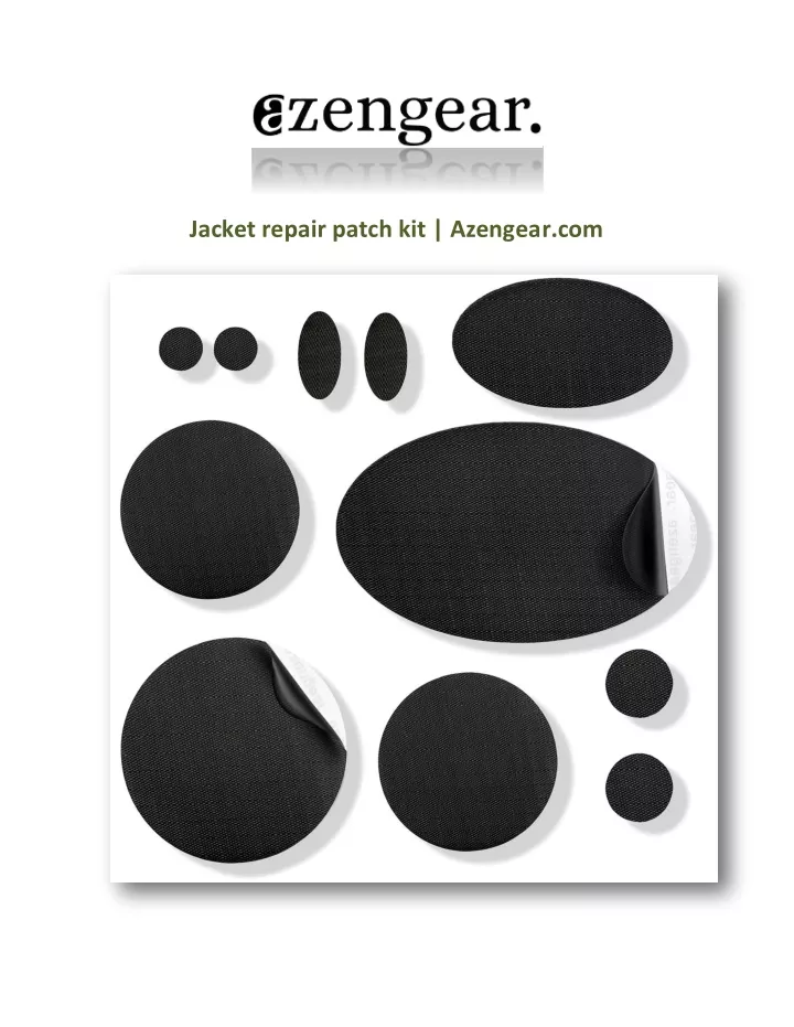 jacket repair patch kit azengear com