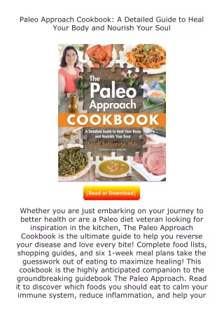 Download❤[READ]✔ Paleo Approach Cookbook: A Detailed Guide to Heal Your Bod