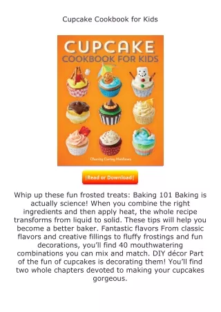 Download⚡ Cupcake Cookbook for Kids