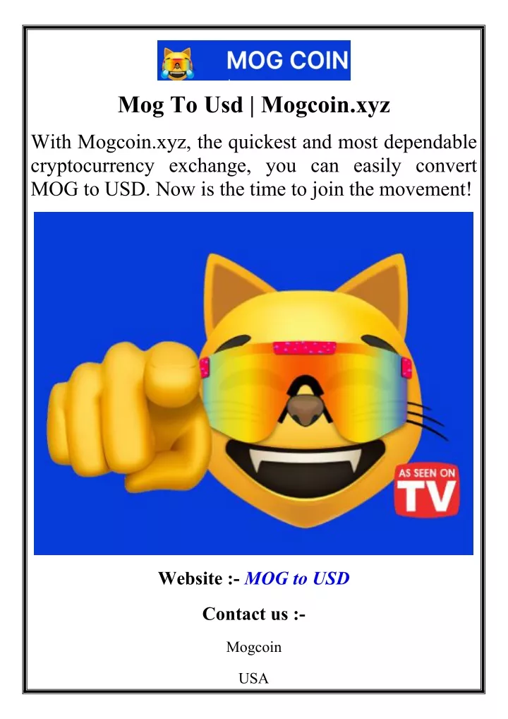 mog to usd mogcoin xyz