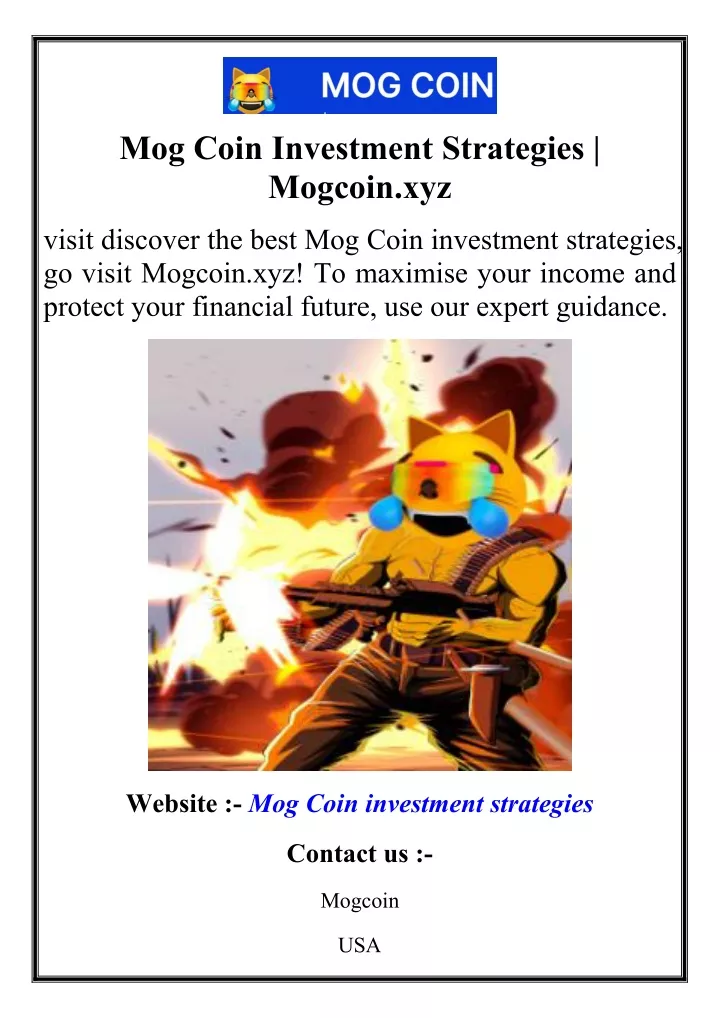 mog coin investment strategies mogcoin xyz