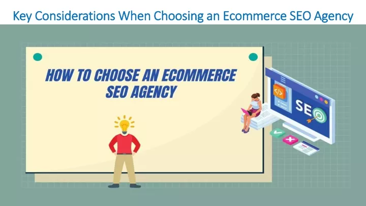 key considerations when choosing an ecommerce