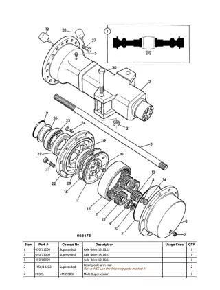 JCB 3C-2 France BACKOHE LOADER Parts Catalogue Manual (Serial Number 00337000-00399999)