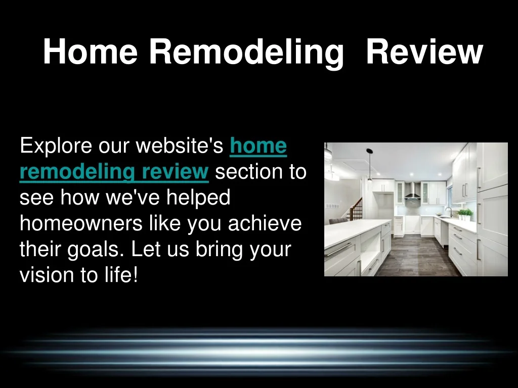 PPT - Home Remodeling Review PowerPoint Presentation, free download ...