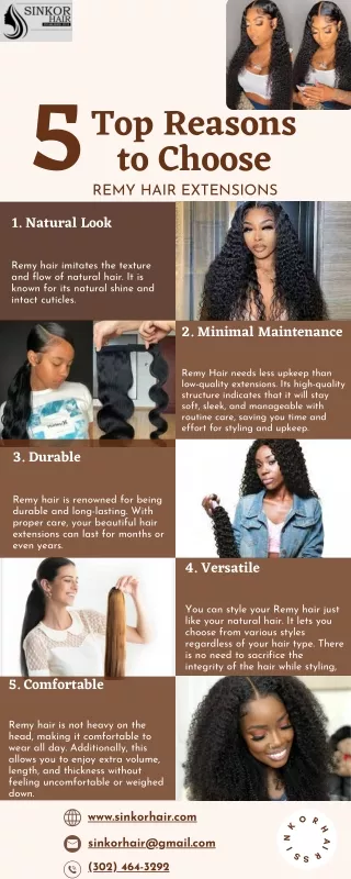 Top Reasons to Choose Remy Hair Extensions