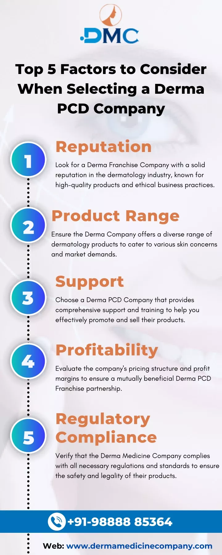 top 5 factors to consider when selecting a derma