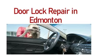 Door Lock Repair in  Edmonton