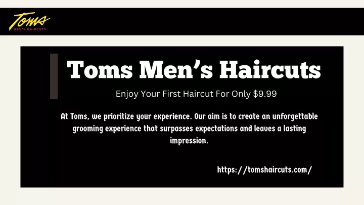 toms men s haircuts