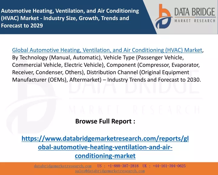 automotive heating ventilation