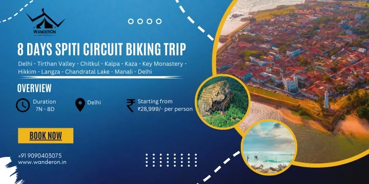 8 days spiti circuit biking trip delhi tirthan