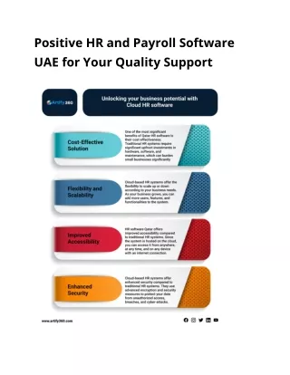 positive hr and payroll software uae for your