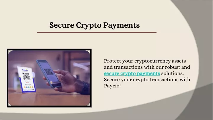 secure crypto payments