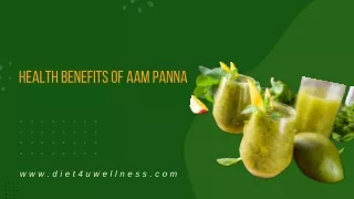 Nutritional Benefits Of Aam Panna