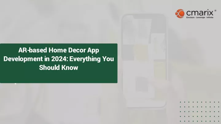 ar based home decor app development in 2024