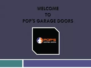 Garage Door Supply House - Pop's Garage Doors