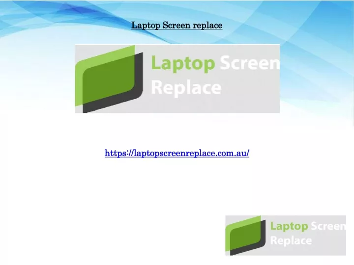 laptop screen replace