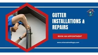 Gutter Installations & Repairs