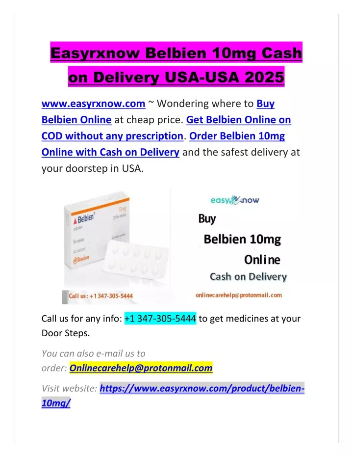 easyrxnow belbien 10mg cash on delivery