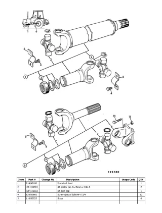 JCB 3CX-4 BACKOHE LOADER Parts Catalogue Manual (Serial Number 00337000-00399999)