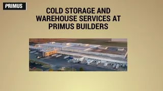 Primus Builders Sustainable Construction Company