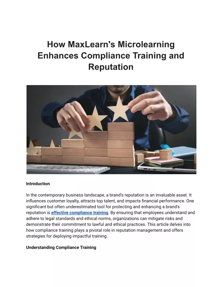 how maxlearn s microlearning enhances compliance