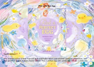Download⚡️(PDF)❤️ Pick a Perfect Egg