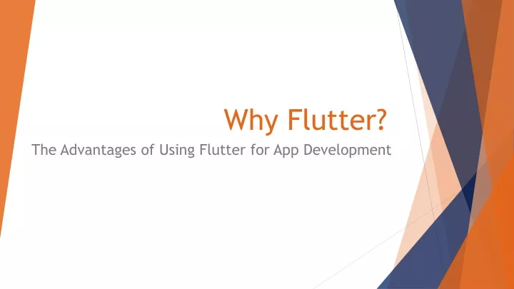 why flutter