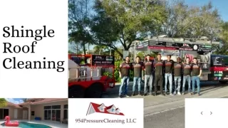 Shingle Roof Cleaning Services for Your Home | 954 Pressure Cleaning LLC