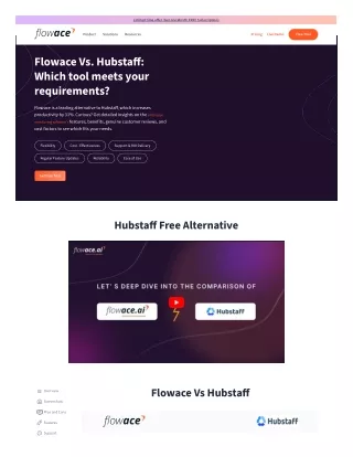Flowace Vs. Hubstaff: Which tool meets your requirements?