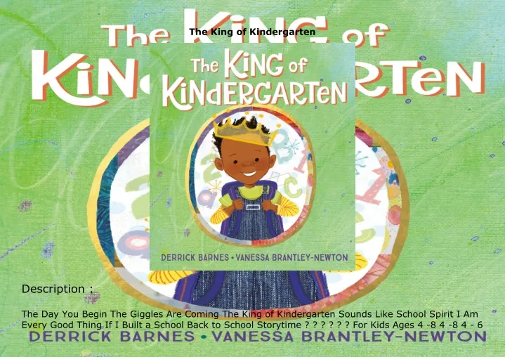 the king of kindergarten