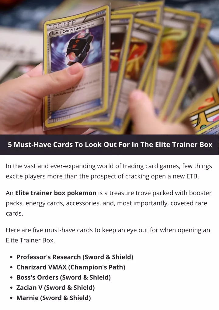 5 must have cards to look out for in the elite