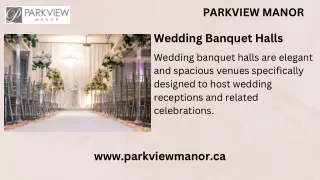Finding the Ideal Wedding Event Venues in Toronto