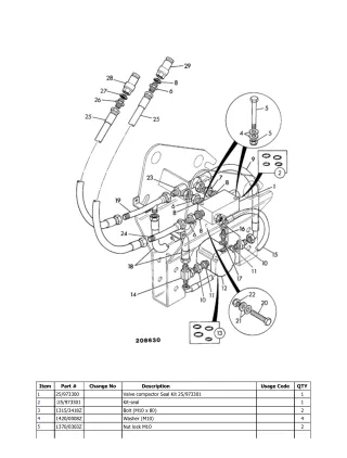 JCB 3CXSM (Sideshift AR AK Engine) BACKOHE LOADER Parts Catalogue Manual (Serial Number 00469125-00499999)