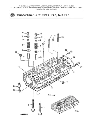 JCB 3CXSM 30 BACKOHE LOADER Parts Catalogue Manual (Serial Number 00400000-00430000)