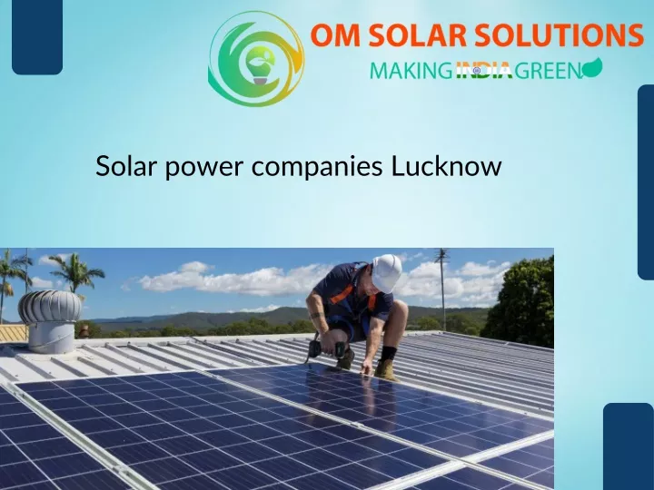 solar power companies lucknow