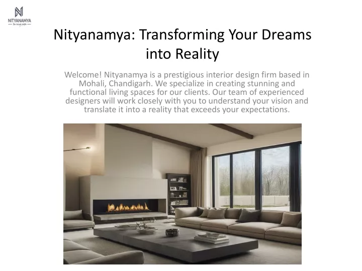 nityanamya transforming your dreams into reality