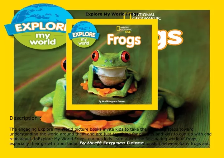 explore my world frogs